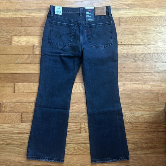 Levi black middy bootcut jeans 👖 - Picture 3 of 7
